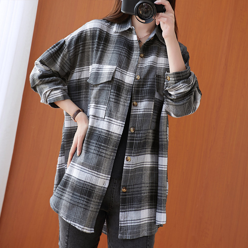 联名华来阿玛施特2021春秋新款衬衫 摩登猫衬衫