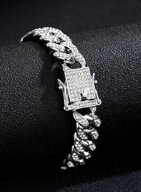 满钻高级感个性手链男女款