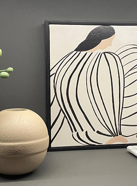 简约现代玄关电视柜家居摆件饰品