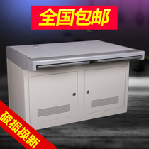 Single-link finger squabbed double-link operation table Two-link operation table triple monitoring desk schedule control table bench