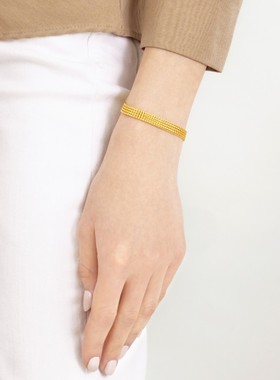 周生生珠宝首饰手链足金送妈妈