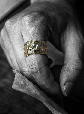 新款相信戒指原创设计师情侣明星