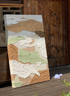 风景餐厅卧室原创复古纯手绘油画