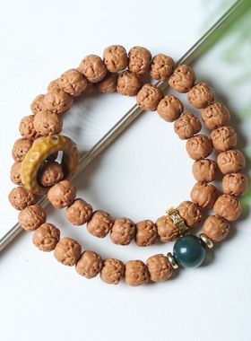 树王小金刚菩提手串手持爆肉佛珠男士盘玩手链精致饰品文玩女