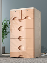 Childrens clothes Sturdy Simple Wardrobe Rental House Five Bucket Cabinet Living Room Leaning Against Wall Locker locker Locker Locker