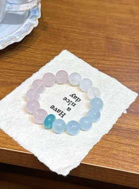 若慕天然水晶手链礼盒送女友