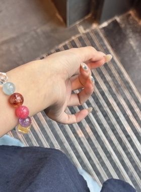 原创设计水晶多宝手链