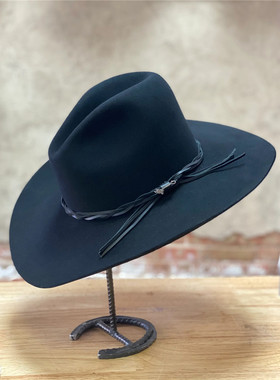 牛仔帽stetson骑马帽海狸毛毡帽