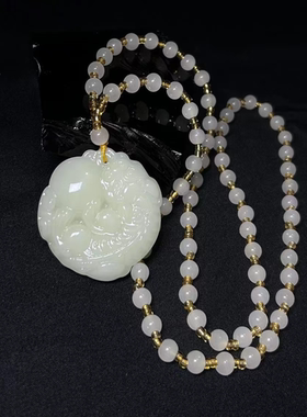 国风貔貅吊坠男女款毛衣链ZD0173