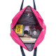Internet celebrity handheld large capacity short-distance foldable travel bag