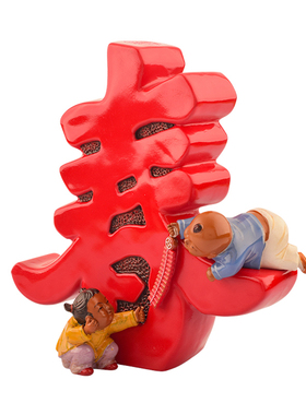 正品李居明2026马年春风得意摆件