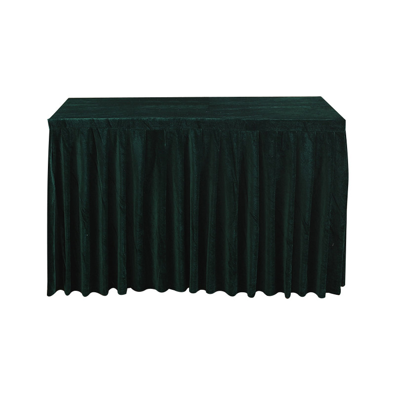 金丝绒会议桌布长方形会议室简约桌套罩展会活动长条桌裙台裙定制,淘宝优惠券,粉丝福利购,淘宝优惠卷