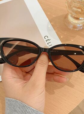 复古猫眼遮阳防晒显脸小太阳镜
