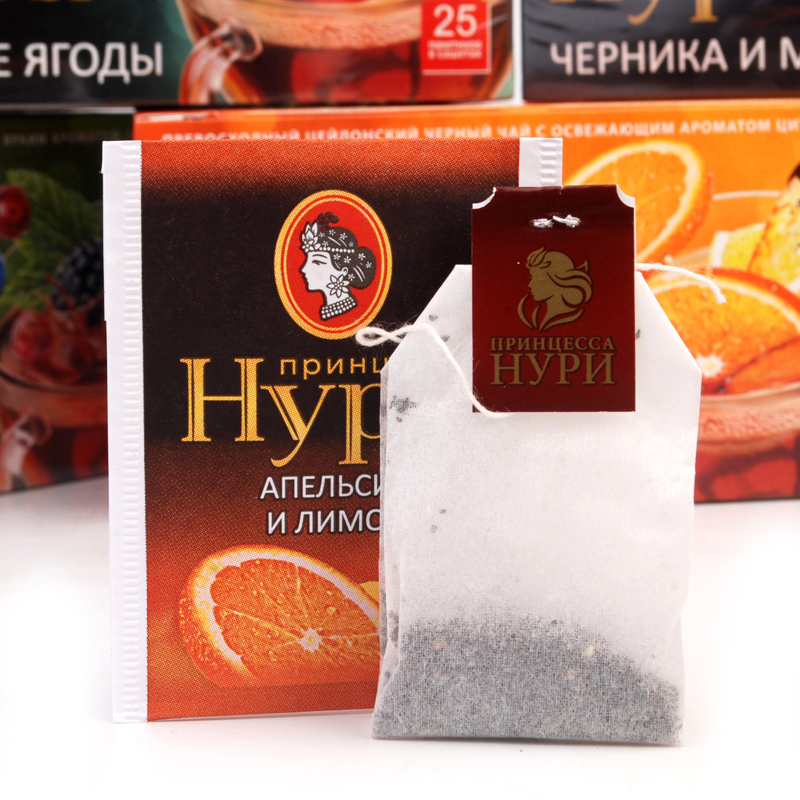 俄罗斯进口水果茶包HYPN公主花果红茶25茶包待客方便冲饮茶叶盒装 - 图1