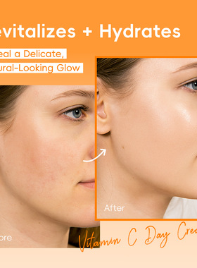 LAIKOU Vitamin C DAY CREAM NIGHT CREAM莱蔻日霜晚霜保湿早A晚C