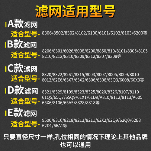 适配老板油烟机过滤网8010/8310/8305/8005/8008吸油烟机网罩配件 - 图0