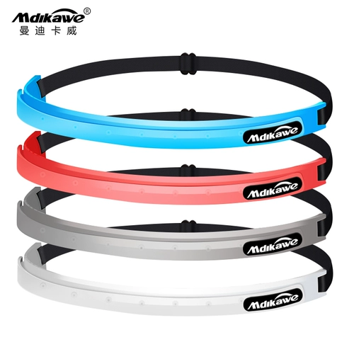 Силиконовый антиперспирант для спортзала, баскетбольный ободок, повязка на голову, защищает от пота