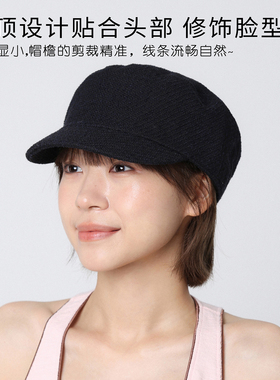时尚小香风灰色复古棒球帽百搭