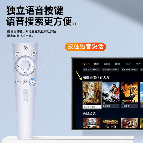 适用于海尔电视机遥控器原装 htr-u20智能语音通用原装htr-u20a 海尔电视机lq55al88m72语音遥控器 - 图0