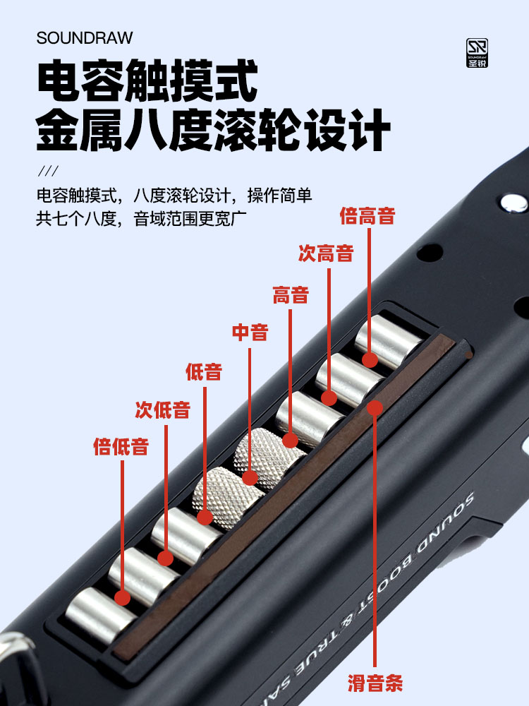 圣锐SR6000电吹管乐器大全2024新款型中老年笛子官方萨克斯旗舰店 - 图1