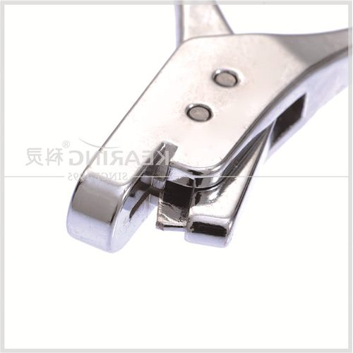 科灵45N-S整体铸造全钢缺口钳1/16*1/4英寸服装打样钳黑科技 - 图2