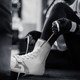 High top boxing shoes, boots, indoor wrestling, muay thai