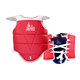 Pinestar Taekwondo protective gear complete set of eight-piece suit hand and foot protection for children, adults, competition training for men and women