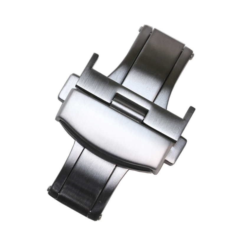 pesno真皮表带蝴蝶扣皮带手表 沛斯诺配件