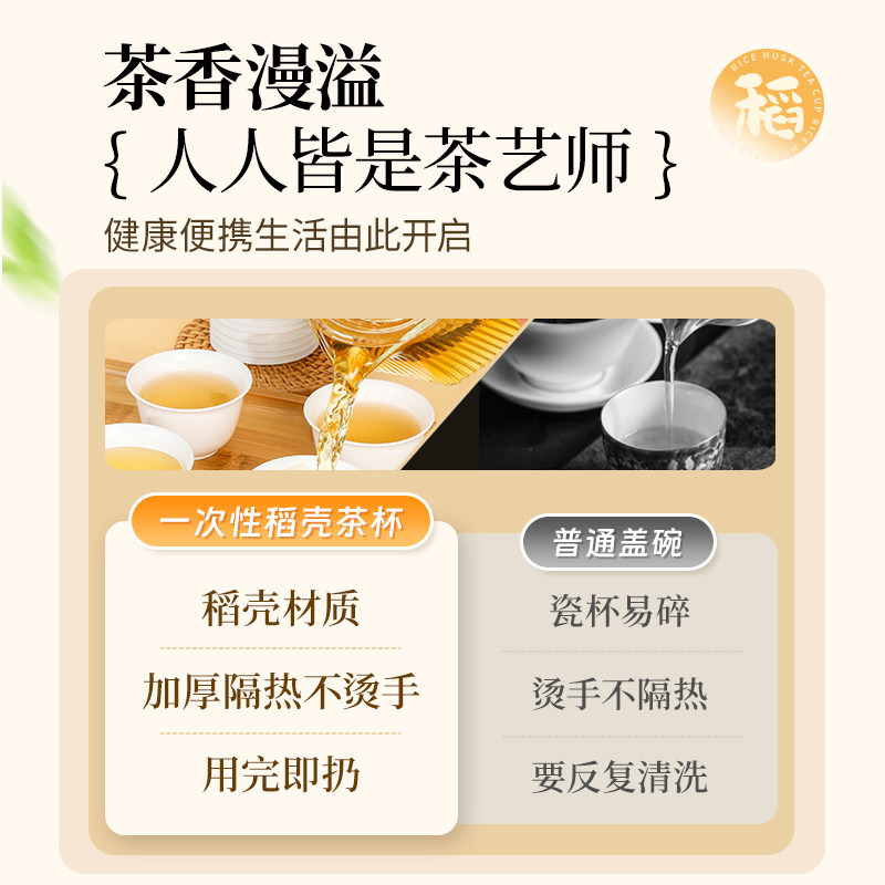 If you drink Kung Fu tea, please buy a special disposable tea cup