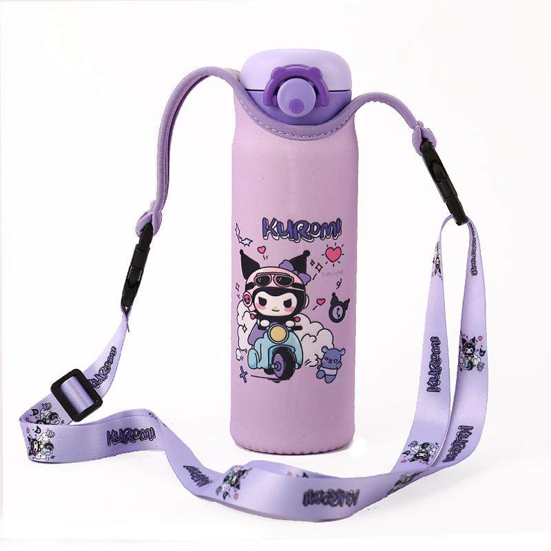 斜跨保温杯套便携长背带保护套通用儿童学生防摔水杯袋 350-500ml,淘宝优惠券,粉丝福利购,淘宝优惠卷