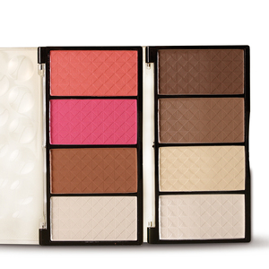 双色腮红四色修容彩妆盘