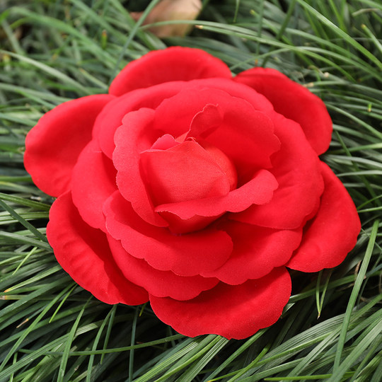 定做称谓大红花胸花光荣花表彰大会退伍抗疫先锋劳动模范优秀员工