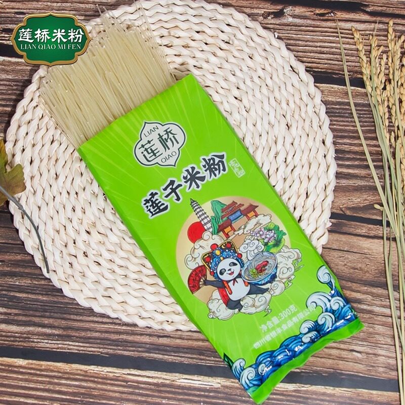 四川莲米粉岳池干丝莲子魔芋苦荞紫薯味礼盒