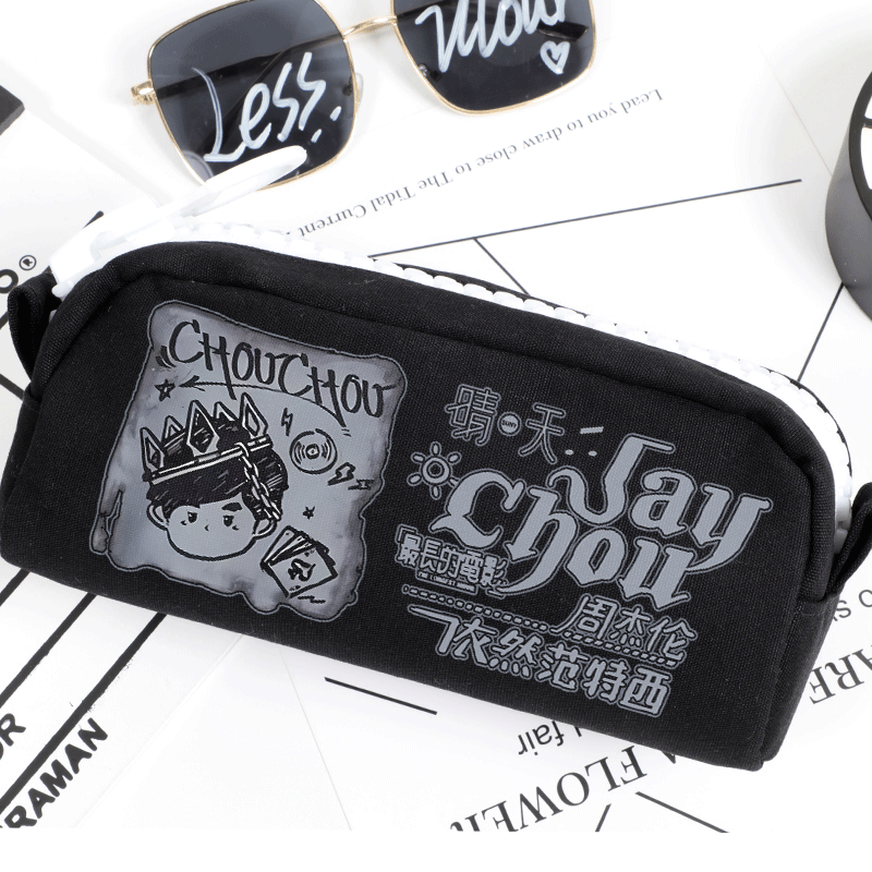 周杰伦 周边 笔袋 文具袋 笔盒  JAY 嘉年华演唱会  晴天 七里香,淘宝优惠券,粉丝福利购,淘宝优惠卷