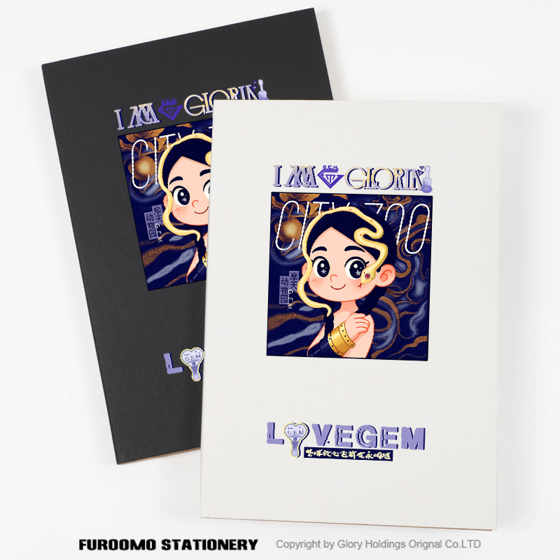 G.E.M.邓紫棋周边摩天动物园粉丝应援物笔记本记事簿明星小卡谷子 - 图0