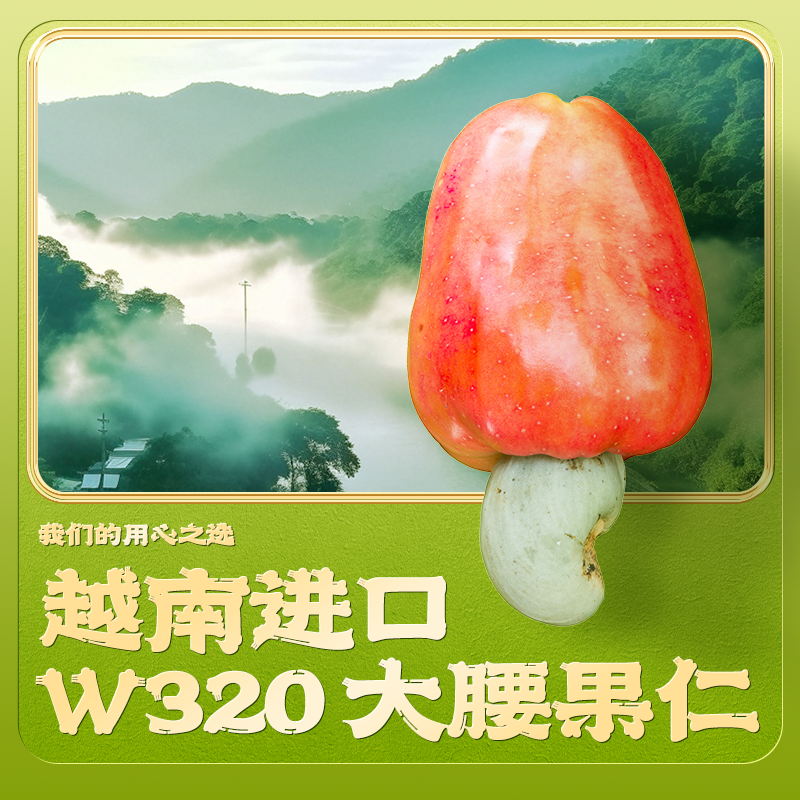 甘源芥末脆皮腰果仁坚果越南腰果仁网红休闲零食品小吃官方旗舰店,淘宝优惠券,粉丝福利购,淘宝优惠卷