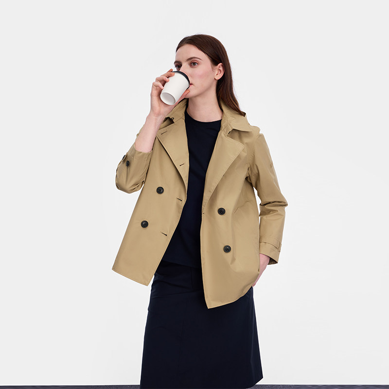 AIGLE艾高女士外套GORE-TEX冲锋衣功能面料风衣夹克25年冬季新品 - 图1