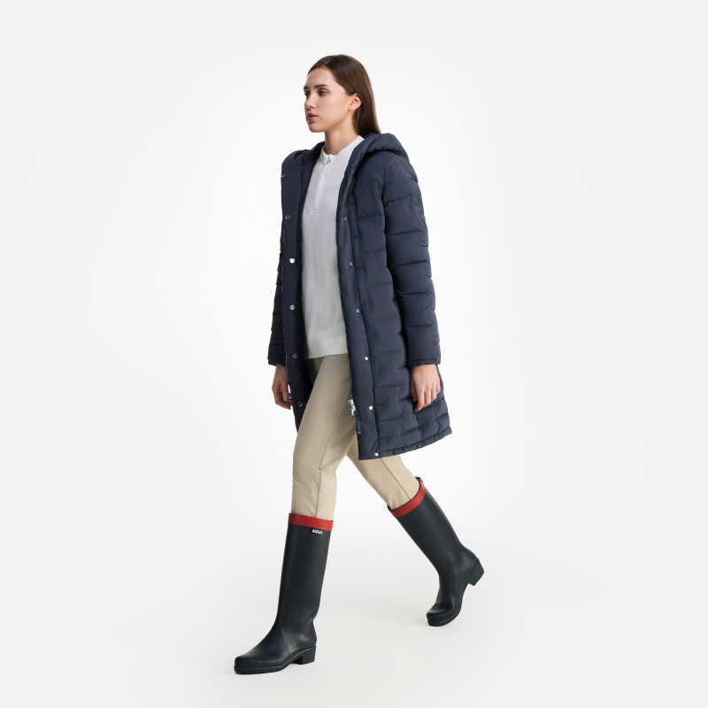 AIGLE艾高女士羽绒服外套秋冬季防风防雨透汽加厚保暖羽绒衣 - 图2