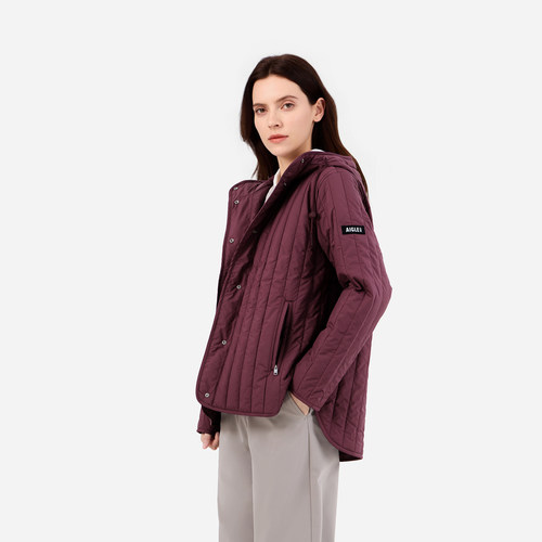 AIGLE艾高女士棉服外套防泼水户外轻量保暖棉袄棉衣25年冬季新品 - 图1