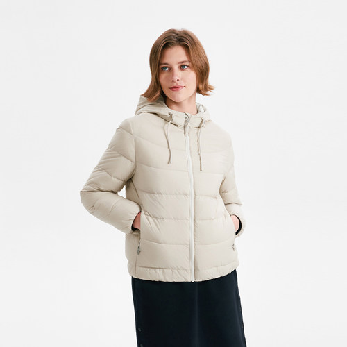 AIGLE艾高女士羽绒服鹅绒服外套短款防泼水羽绒衣冬户外保暖BD96 - 图3