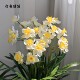 High-end simulated green plant indoor fake narcissus bonsai