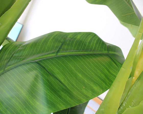 Simulated green plant banana tree floor decoration
