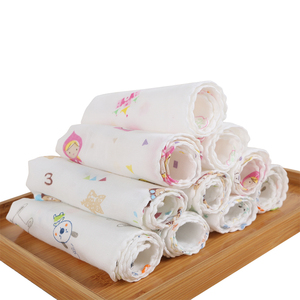薄款纯棉纱布婴儿口水巾