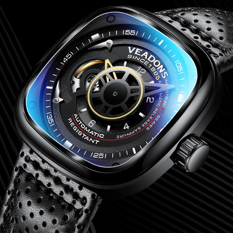 威顿正品机械2020新款男士防水手表 威顿手表国产腕表