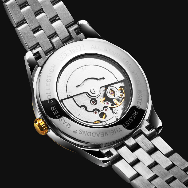 威顿男士防水2020新款全自动机械表 威顿手表国产腕表