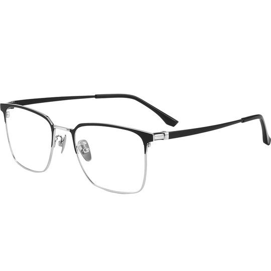 Hu Ge's same style as men's pure titanium glasses are super light and myopia