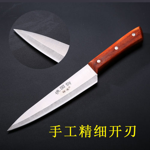 手工锻打德国钢剔骨刀卖肉刀杀羊分割刀割肉刀杀猪屠宰专用切肉刀 - 图0