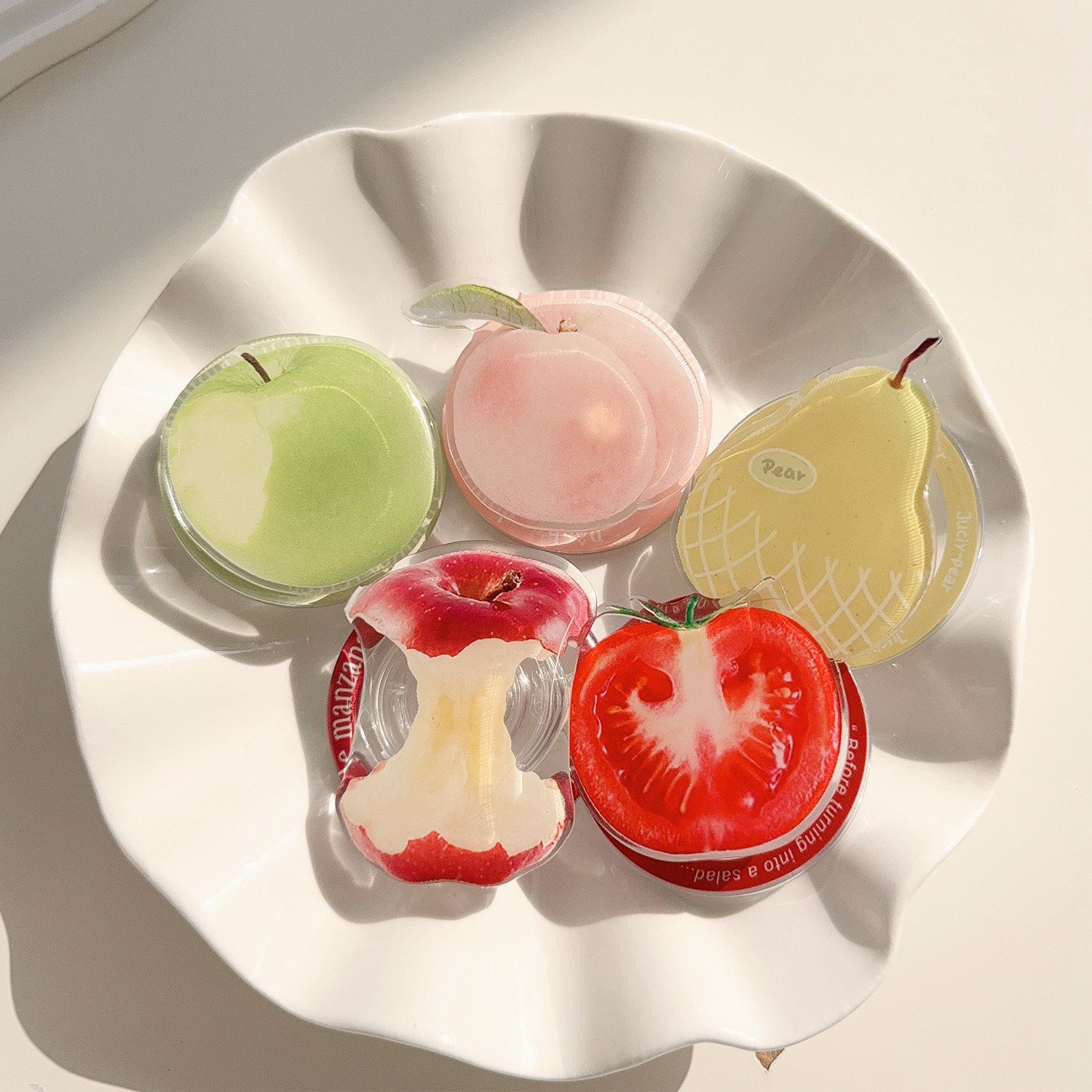 ins风小众食物水果适用MagSafe磁吸支架手机强力吸附新款小清新,淘宝优惠券,粉丝福利购,淘宝优惠卷