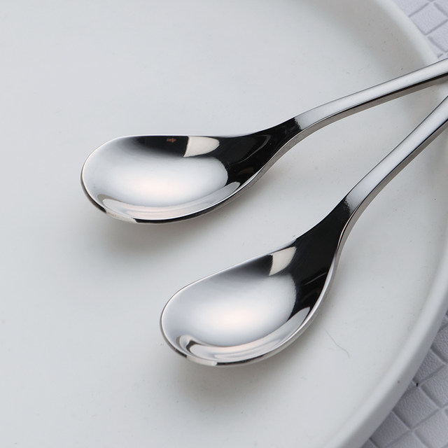 304 stainless steel long handle children's spoon