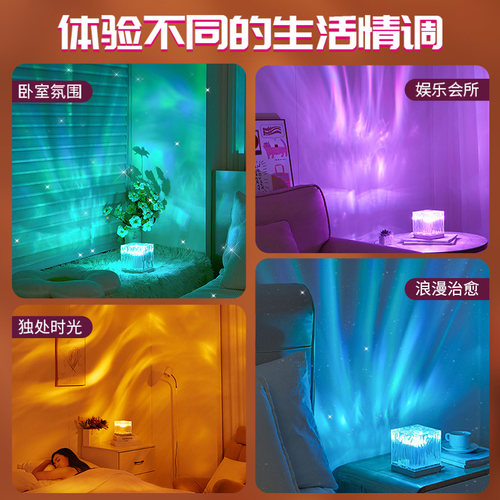 小夜灯夫妻房间灯卧室床头睡眠情调气氛围感调情趣用情侣浪漫红色 - 图3